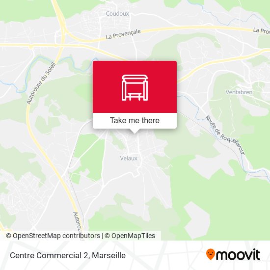 Centre Commercial 2 map