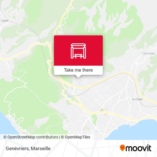 Genévriers map
