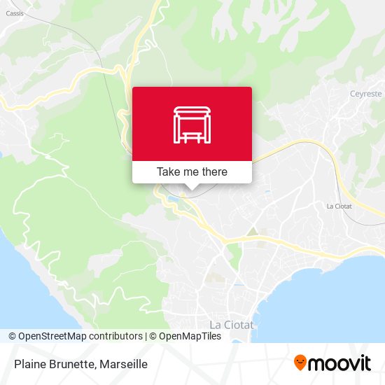 Plaine Brunette map