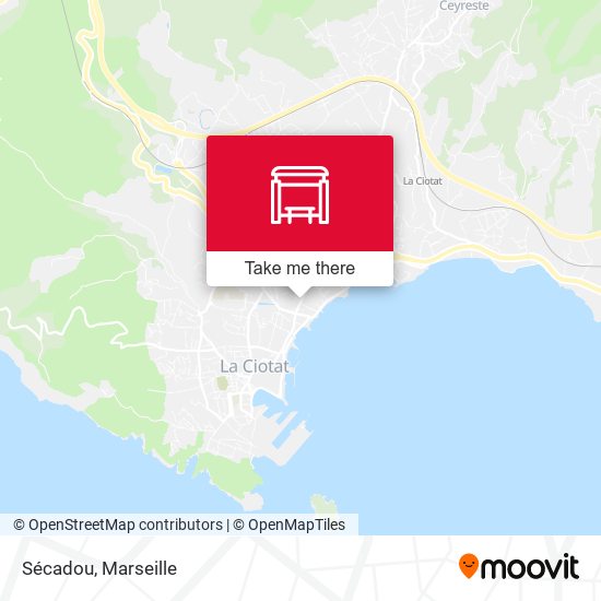 Sécadou map