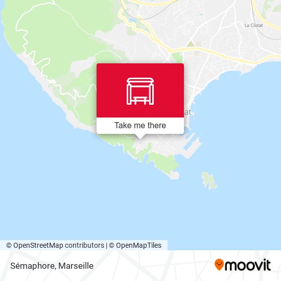 Sémaphore map