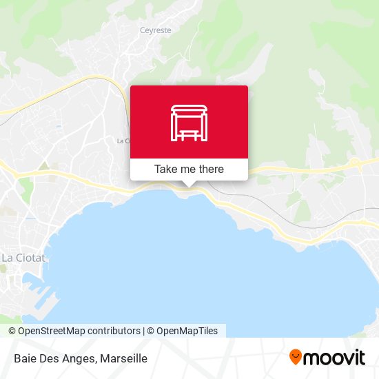 Baie Des Anges map