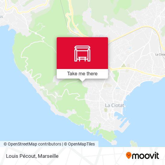 Louis Pécout map