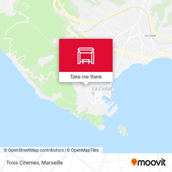 Trois Citernes map