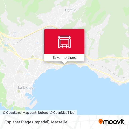 Esplanet Plage (Impérial) map