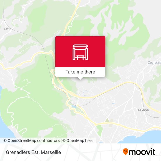 Grenadiers Est map