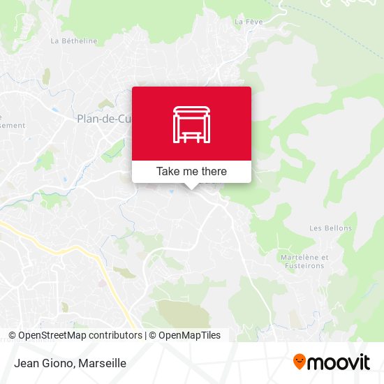 Jean Giono map