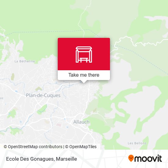 Ecole Des Gonagues map