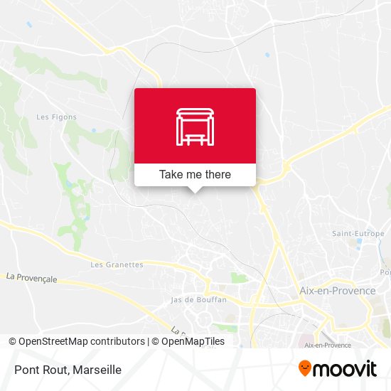 Pont Rout map