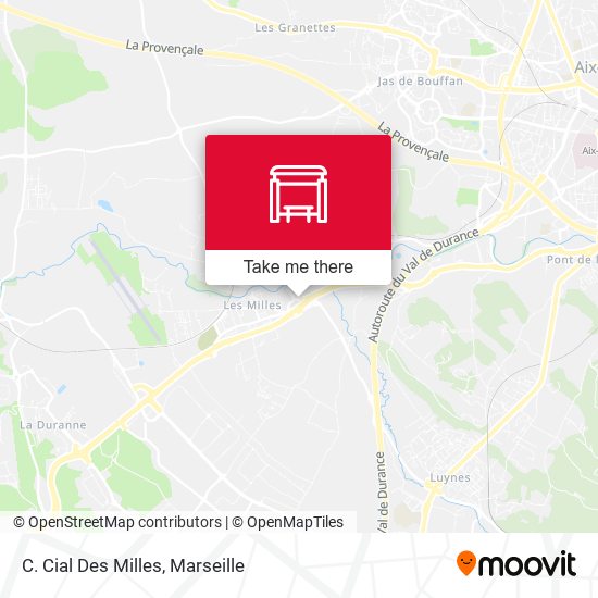 C. Cial Des Milles map