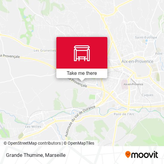Grande Thumine map