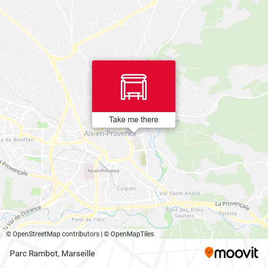 Parc Rambot map