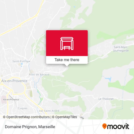 Domaine Prignon map