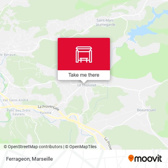 Ferrageon map