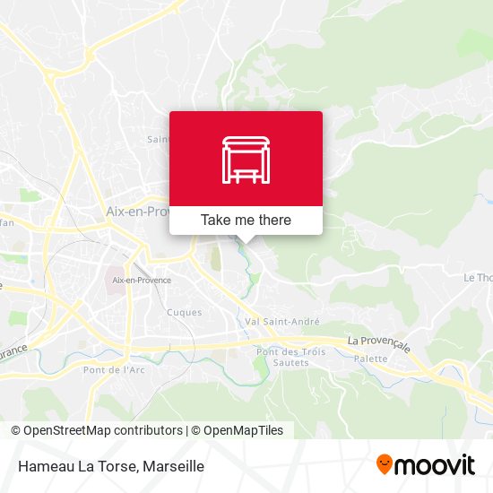 Hameau La Torse map