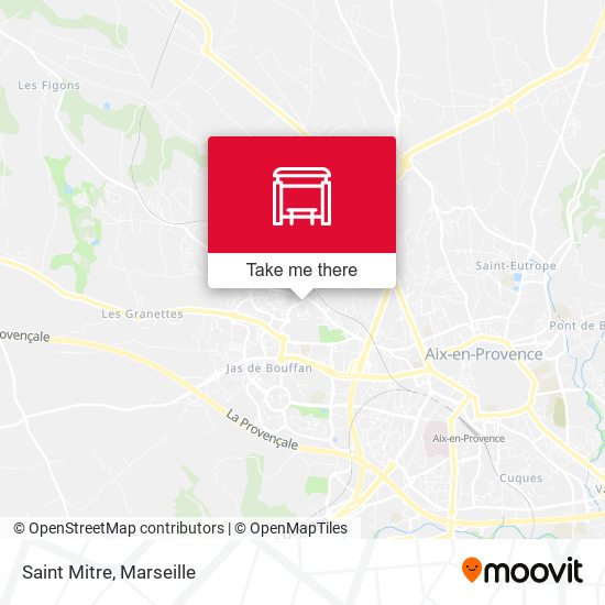 Saint Mitre map