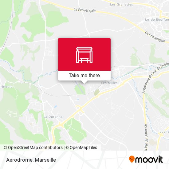 Aérodrome map