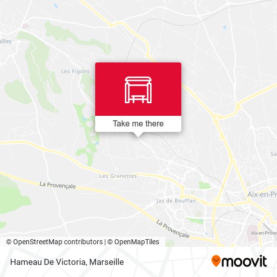 Hameau De Victoria map