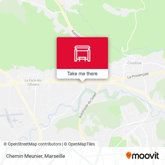 Chemin Meunier map