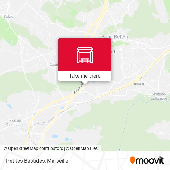 Petites Bastides map