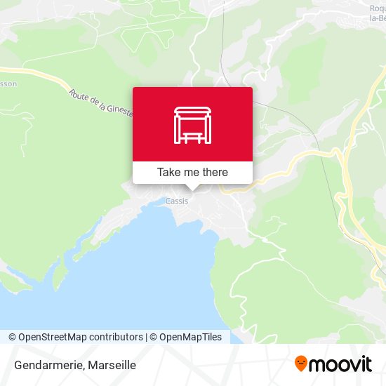 Gendarmerie map