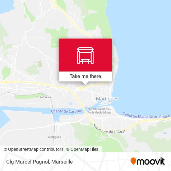 Clg Marcel Pagnol map