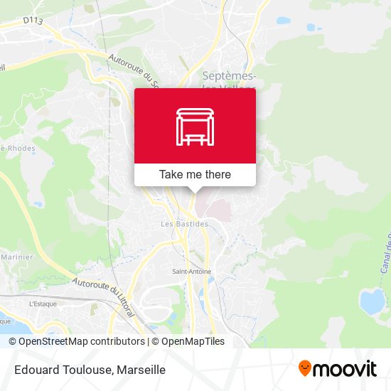 Edouard Toulouse map