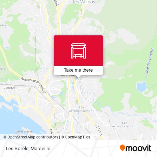 Les Borels map
