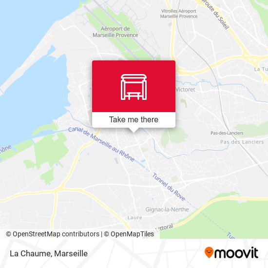 La Chaume map