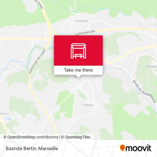 Bastide Bertin map