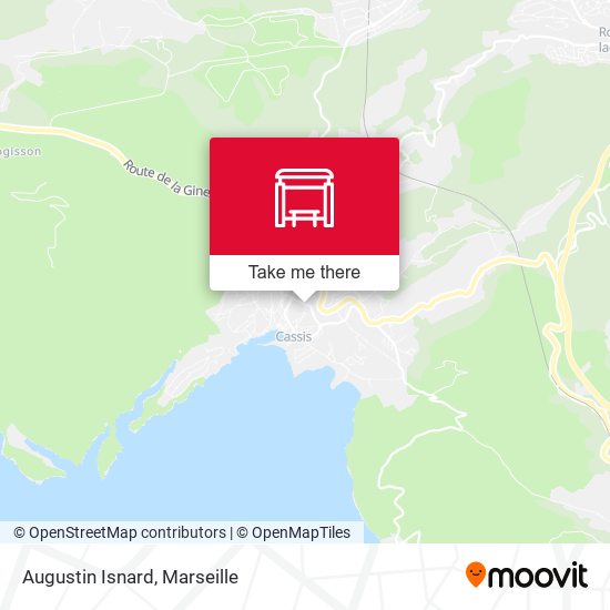 Augustin Isnard map