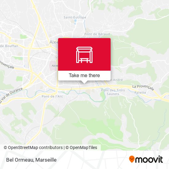 Bel Ormeau map