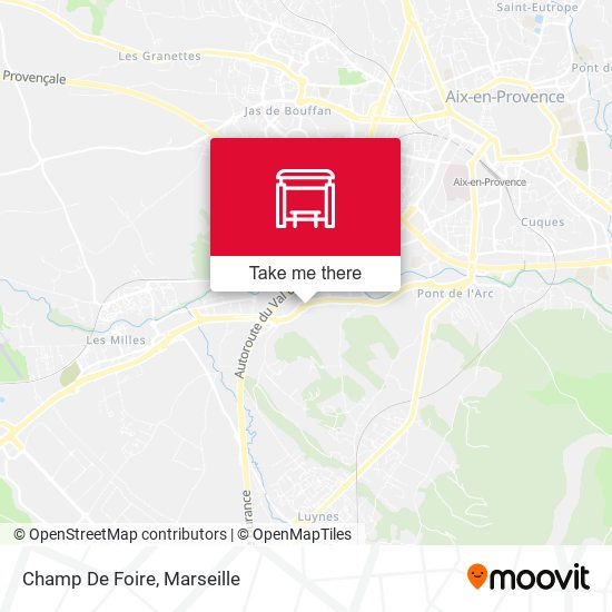 Champ De Foire map