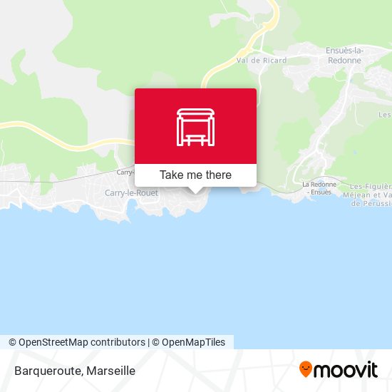 Barqueroute map