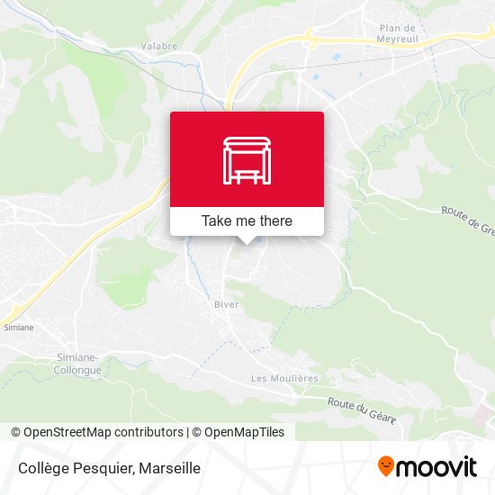 Collège Pesquier map