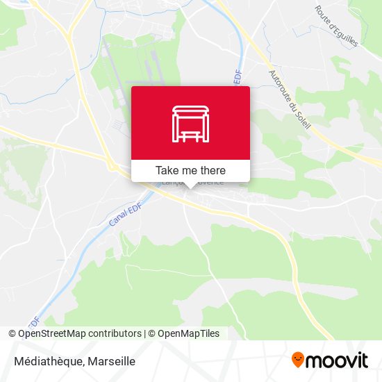 Médiathèque map