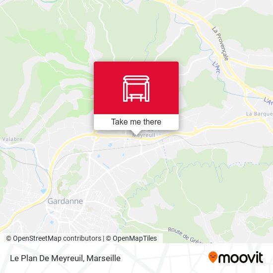 Le Plan De Meyreuil map