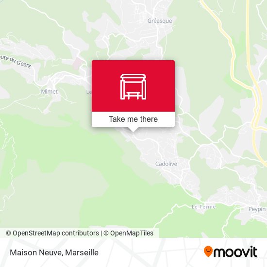 Maison Neuve map