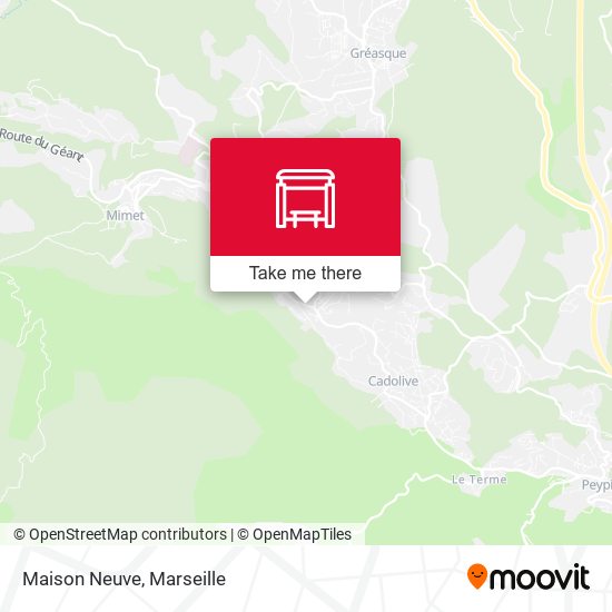 Maison Neuve map