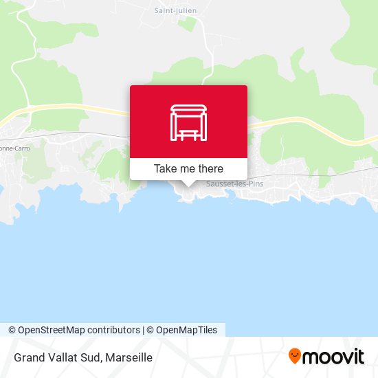 Grand Vallat Sud map