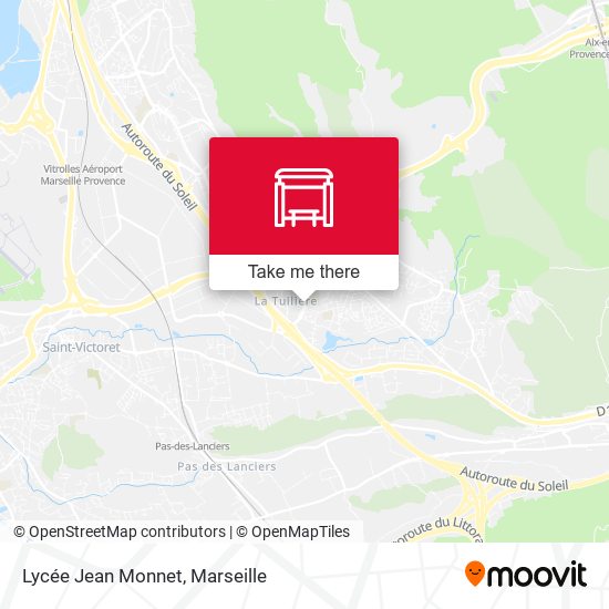 Lycée Jean Monnet map
