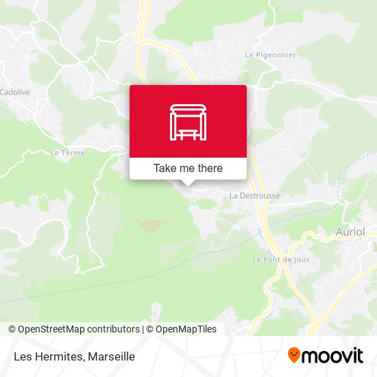 Les Hermites map