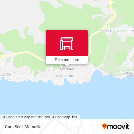 Gare Sncf map