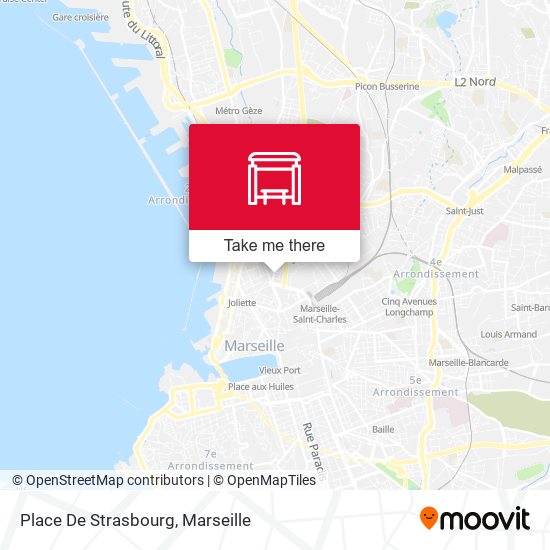 Place De Strasbourg map