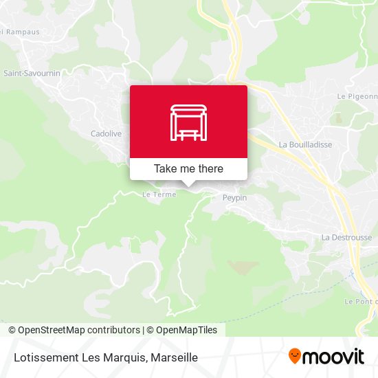 Lotissement Les Marquis map