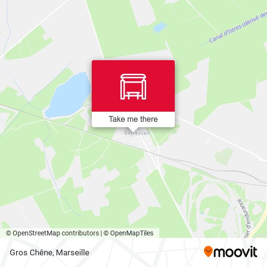 Gros Chêne map