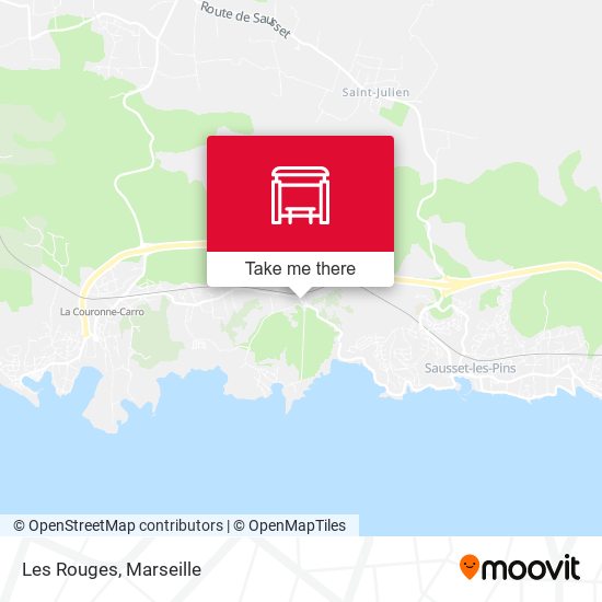 Les Rouges map