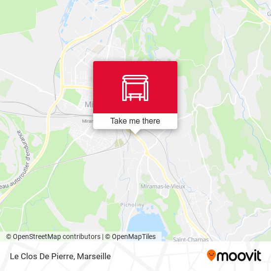 Le Clos De Pierre map