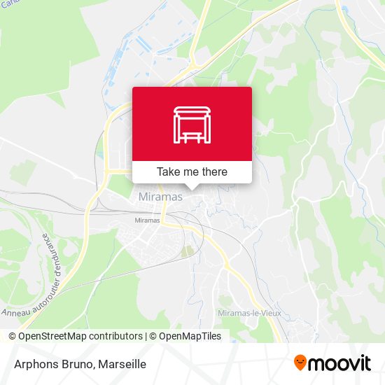 Arphons Bruno map