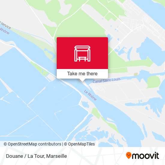 Douane / La Tour map